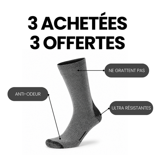 Chaussettes Laine Mérinos pour homme – Usage quotidien