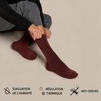 Chaussettes Laine Mérinos pour homme – Usage quotidien